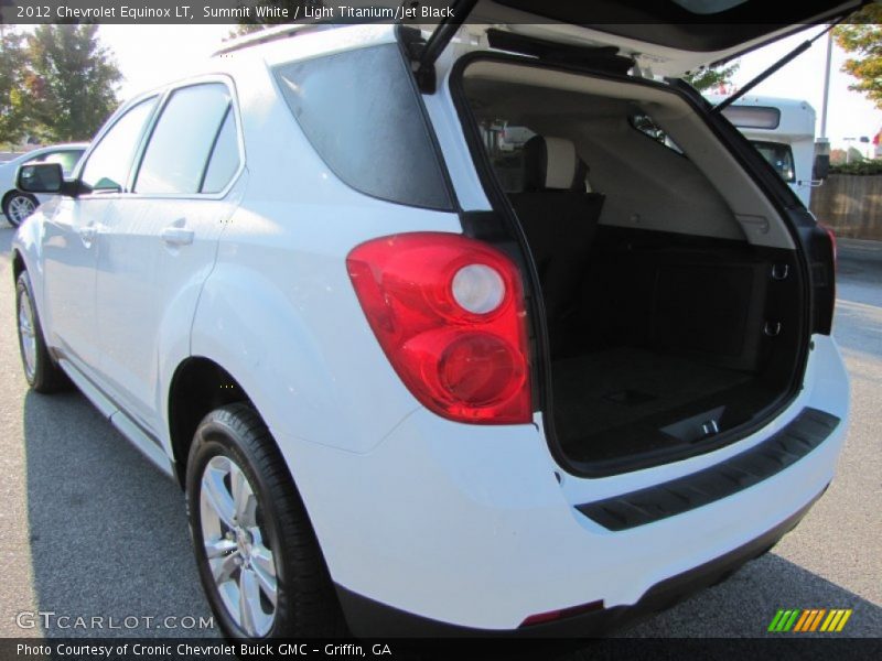Summit White / Light Titanium/Jet Black 2012 Chevrolet Equinox LT