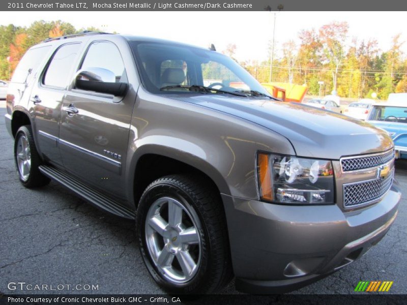 Mocha Steel Metallic / Light Cashmere/Dark Cashmere 2011 Chevrolet Tahoe LTZ