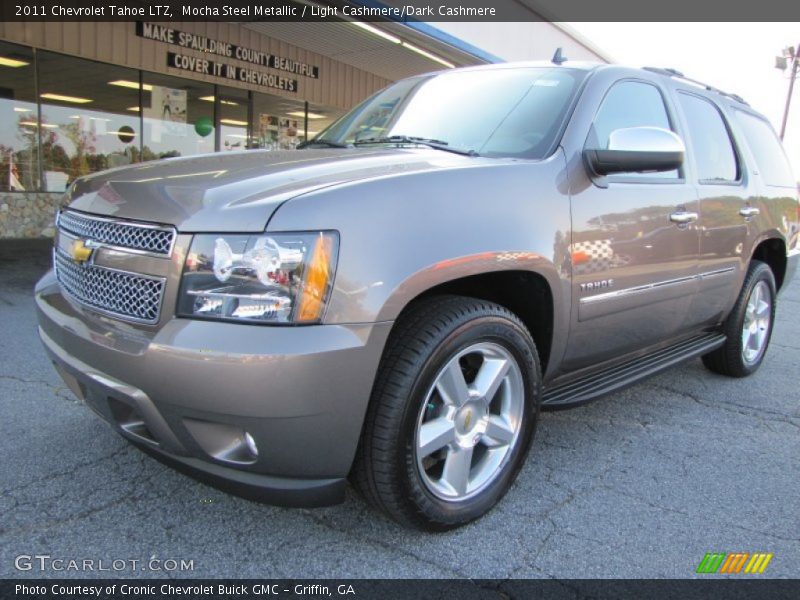 Mocha Steel Metallic / Light Cashmere/Dark Cashmere 2011 Chevrolet Tahoe LTZ
