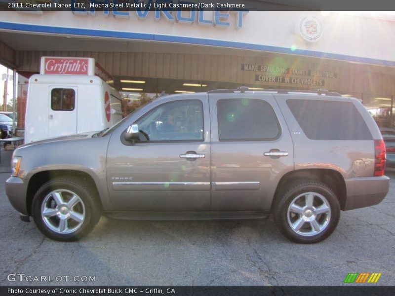 Mocha Steel Metallic / Light Cashmere/Dark Cashmere 2011 Chevrolet Tahoe LTZ