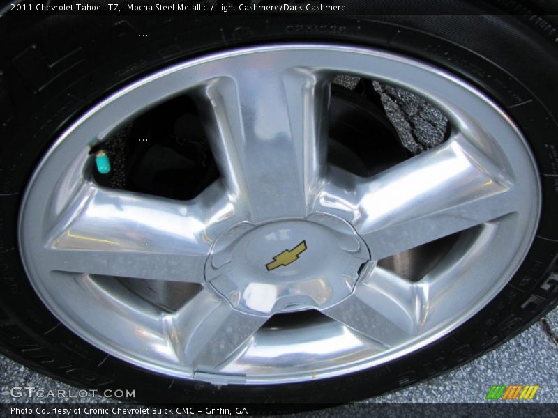 Mocha Steel Metallic / Light Cashmere/Dark Cashmere 2011 Chevrolet Tahoe LTZ
