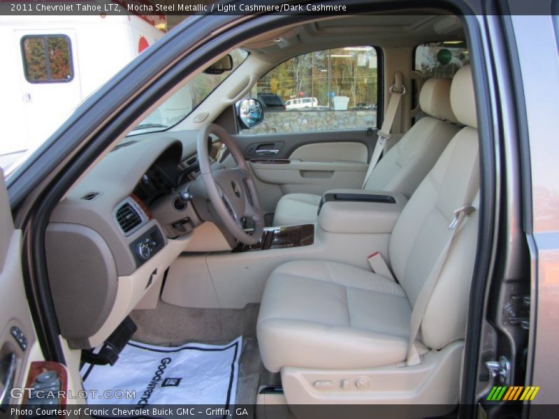 Mocha Steel Metallic / Light Cashmere/Dark Cashmere 2011 Chevrolet Tahoe LTZ