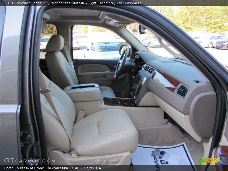Mocha Steel Metallic / Light Cashmere/Dark Cashmere 2011 Chevrolet Tahoe LTZ