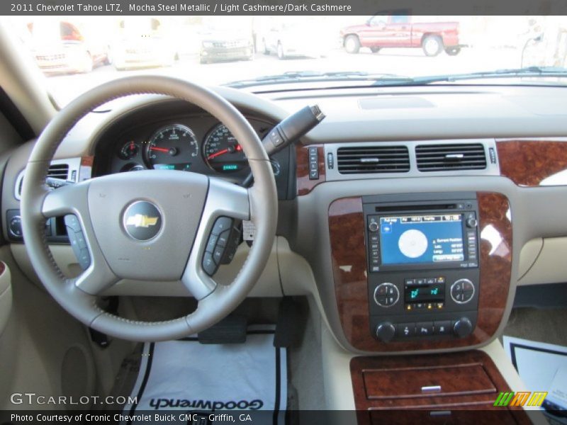 Mocha Steel Metallic / Light Cashmere/Dark Cashmere 2011 Chevrolet Tahoe LTZ