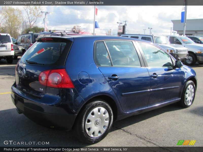 Shadow Blue Metallic / Anthracite 2007 Volkswagen Rabbit 4 Door