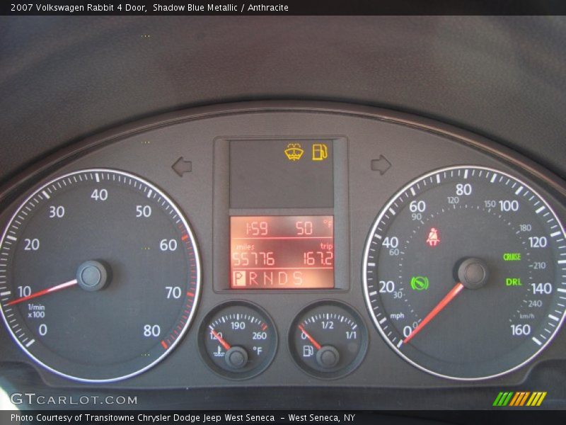  2007 Rabbit 4 Door 4 Door Gauges