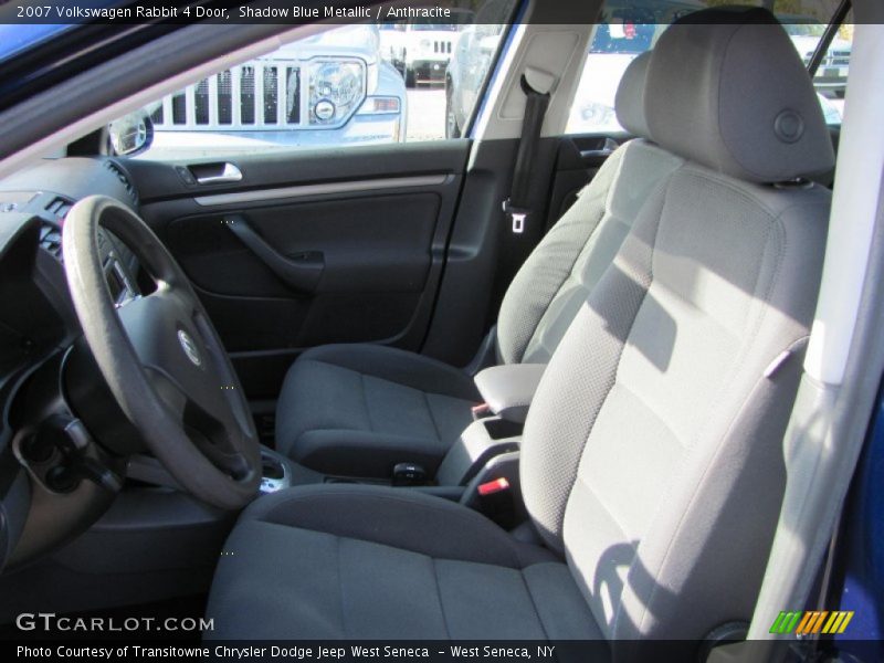 Shadow Blue Metallic / Anthracite 2007 Volkswagen Rabbit 4 Door