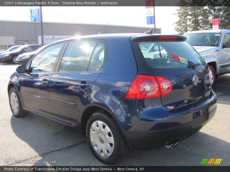 Shadow Blue Metallic / Anthracite 2007 Volkswagen Rabbit 4 Door