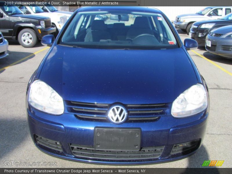 Shadow Blue Metallic / Anthracite 2007 Volkswagen Rabbit 4 Door