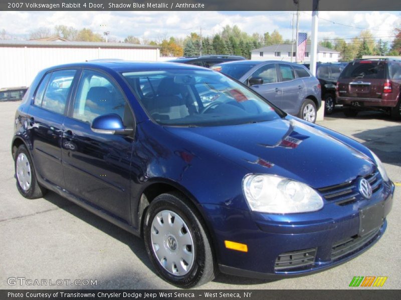 Shadow Blue Metallic / Anthracite 2007 Volkswagen Rabbit 4 Door