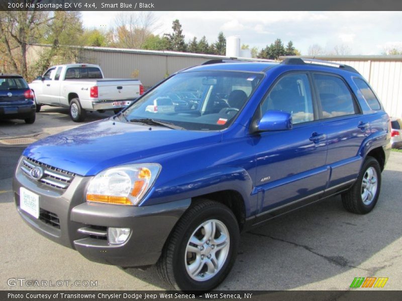 Smart Blue / Black 2006 Kia Sportage EX V6 4x4