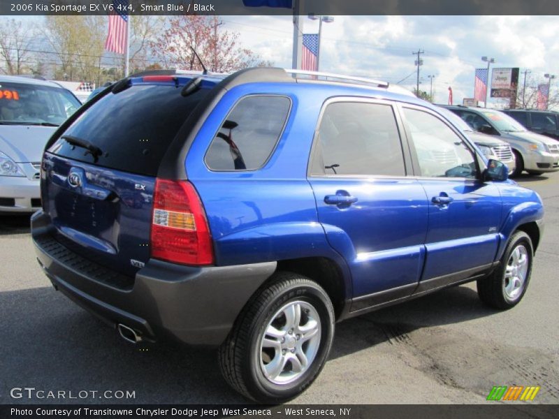 Smart Blue / Black 2006 Kia Sportage EX V6 4x4