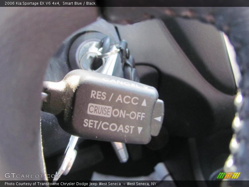 Smart Blue / Black 2006 Kia Sportage EX V6 4x4
