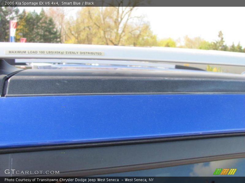 Smart Blue / Black 2006 Kia Sportage EX V6 4x4