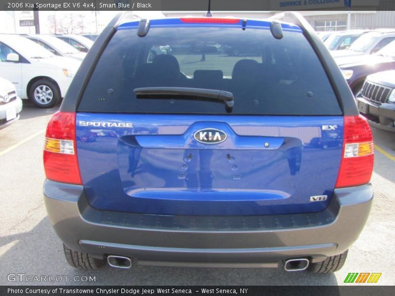Smart Blue / Black 2006 Kia Sportage EX V6 4x4