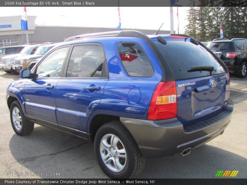 Smart Blue / Black 2006 Kia Sportage EX V6 4x4