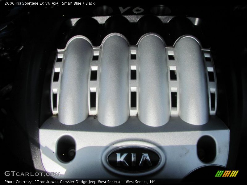 Smart Blue / Black 2006 Kia Sportage EX V6 4x4