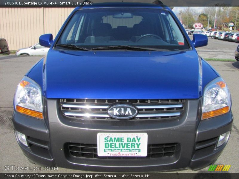 Smart Blue / Black 2006 Kia Sportage EX V6 4x4