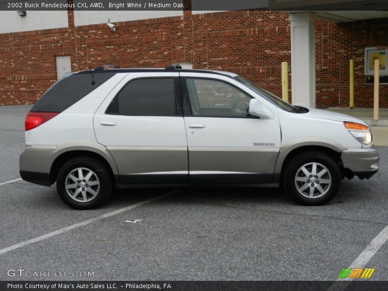 Bright White / Medium Oak 2002 Buick Rendezvous CXL AWD