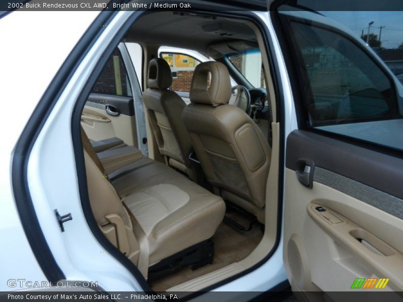 Bright White / Medium Oak 2002 Buick Rendezvous CXL AWD