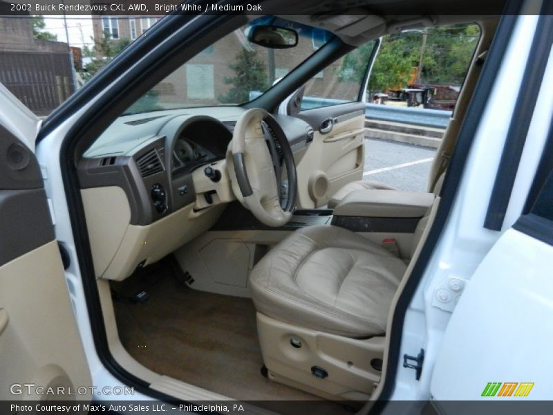 Bright White / Medium Oak 2002 Buick Rendezvous CXL AWD