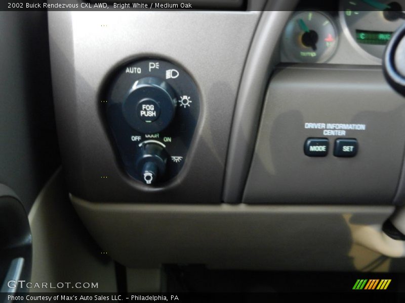 Bright White / Medium Oak 2002 Buick Rendezvous CXL AWD