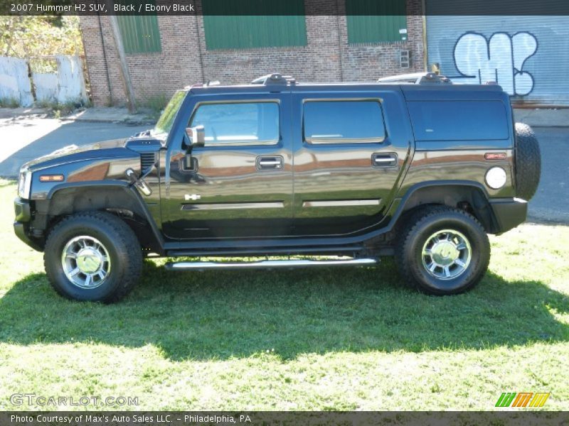  2007 H2 SUV Black