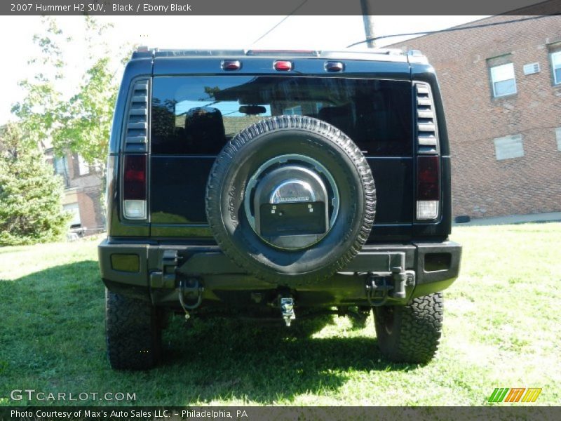 Black / Ebony Black 2007 Hummer H2 SUV