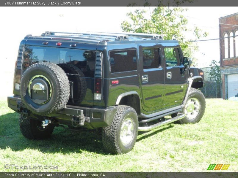  2007 H2 SUV Black