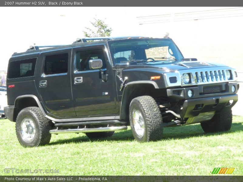  2007 H2 SUV Black