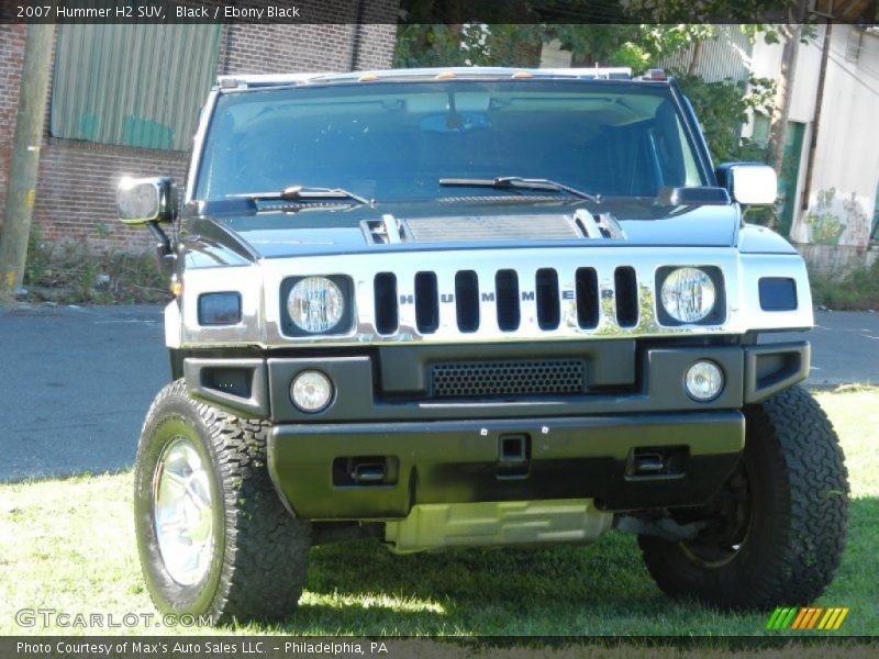  2007 H2 SUV Black