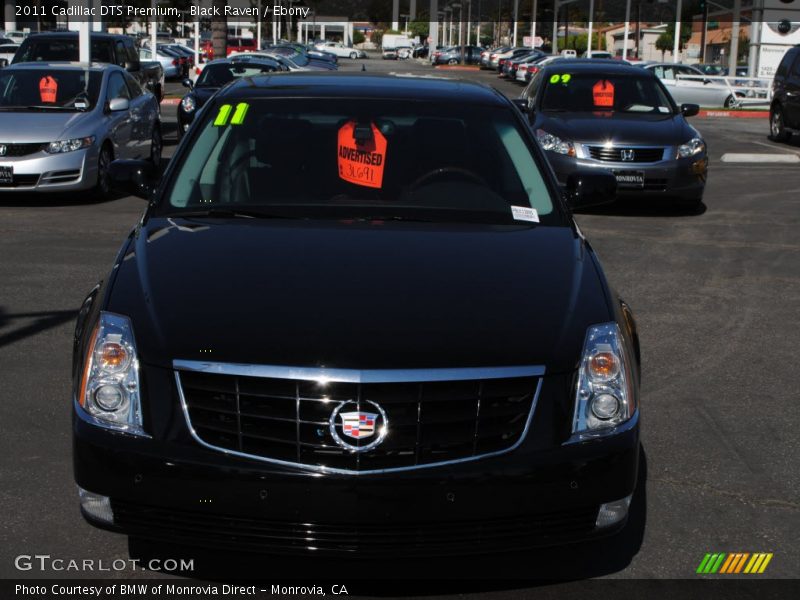 Black Raven / Ebony 2011 Cadillac DTS Premium