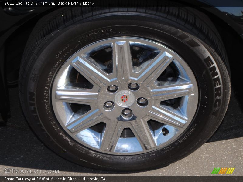 Black Raven / Ebony 2011 Cadillac DTS Premium