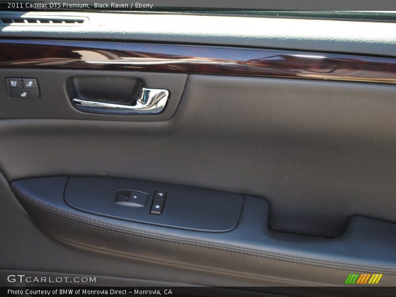 Black Raven / Ebony 2011 Cadillac DTS Premium