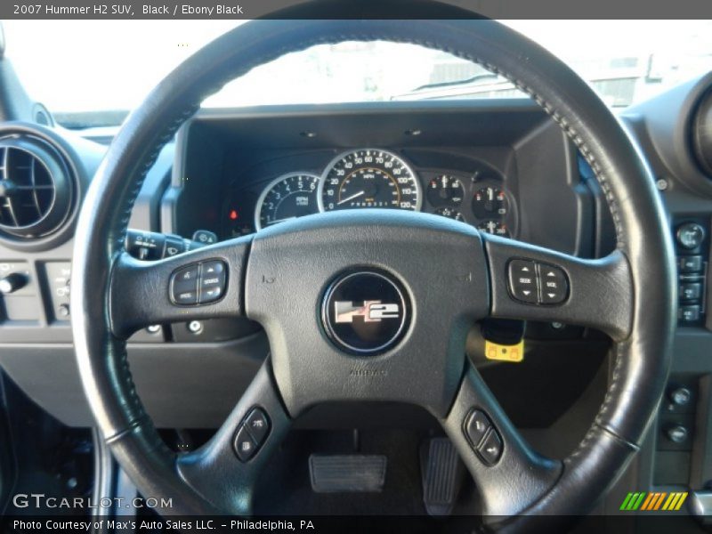  2007 H2 SUV Steering Wheel