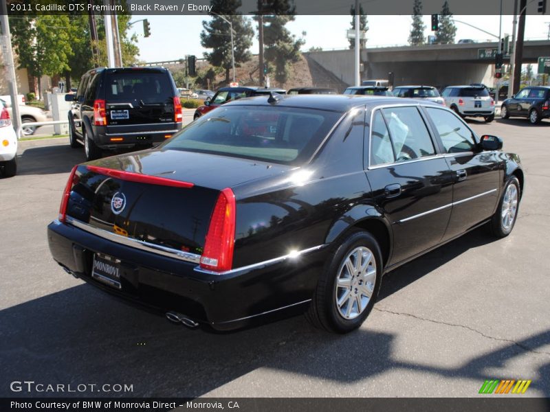 Black Raven / Ebony 2011 Cadillac DTS Premium