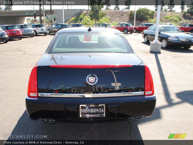 Black Raven / Ebony 2011 Cadillac DTS Premium