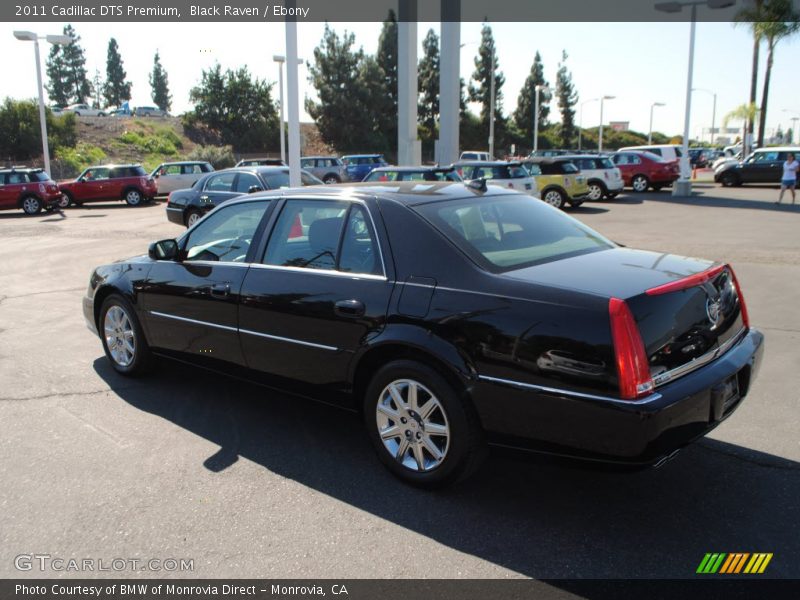 Black Raven / Ebony 2011 Cadillac DTS Premium