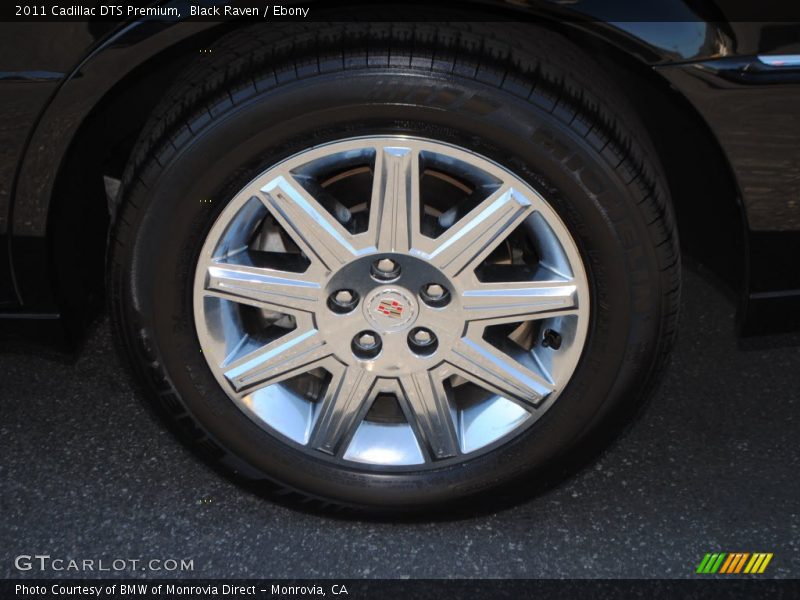 Black Raven / Ebony 2011 Cadillac DTS Premium