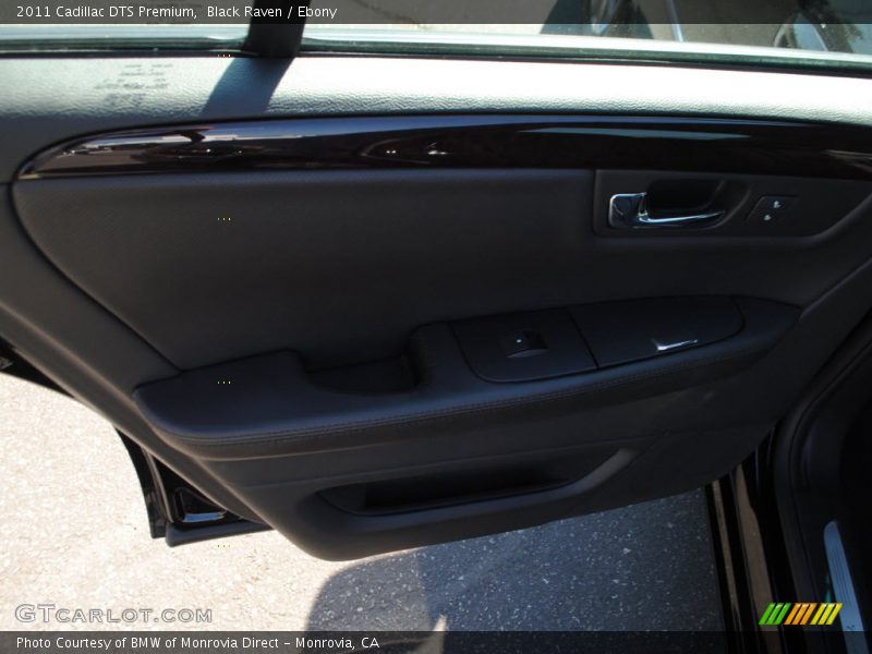 Black Raven / Ebony 2011 Cadillac DTS Premium
