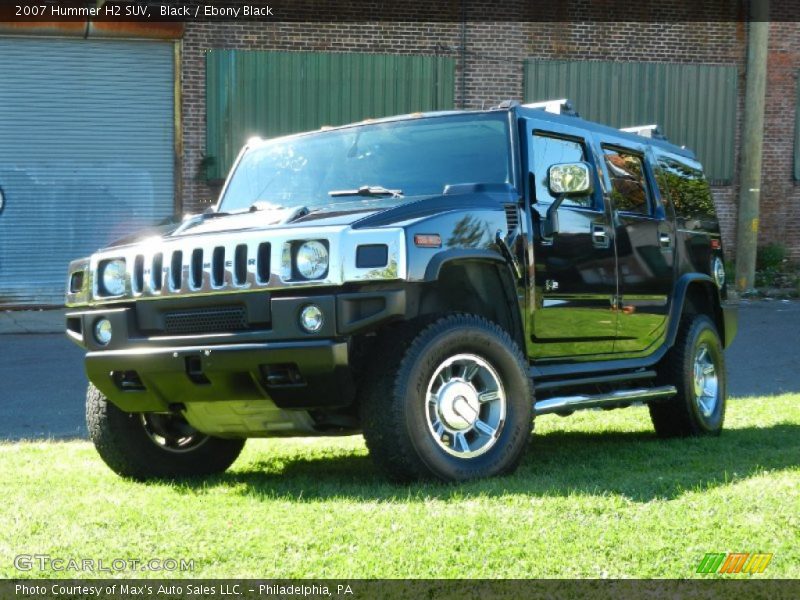  2007 H2 SUV Black