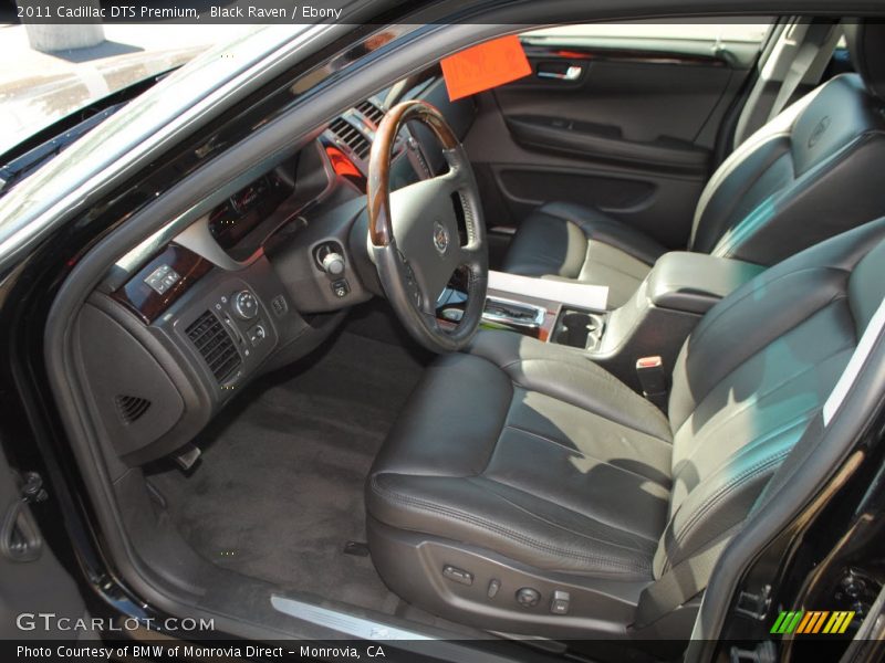 Black Raven / Ebony 2011 Cadillac DTS Premium
