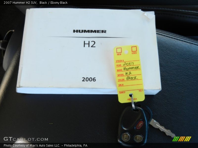 Books/Manuals of 2007 H2 SUV