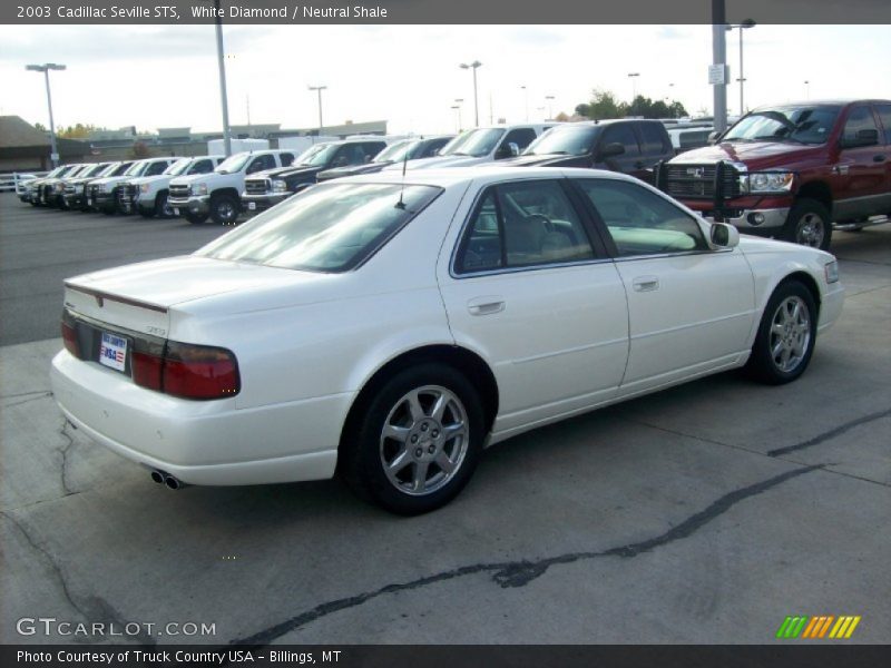 White Diamond / Neutral Shale 2003 Cadillac Seville STS