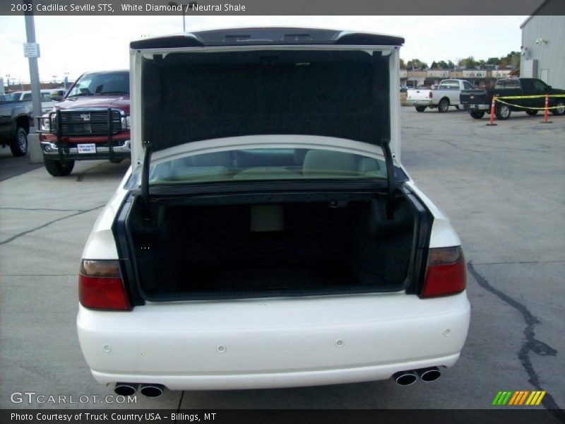 White Diamond / Neutral Shale 2003 Cadillac Seville STS