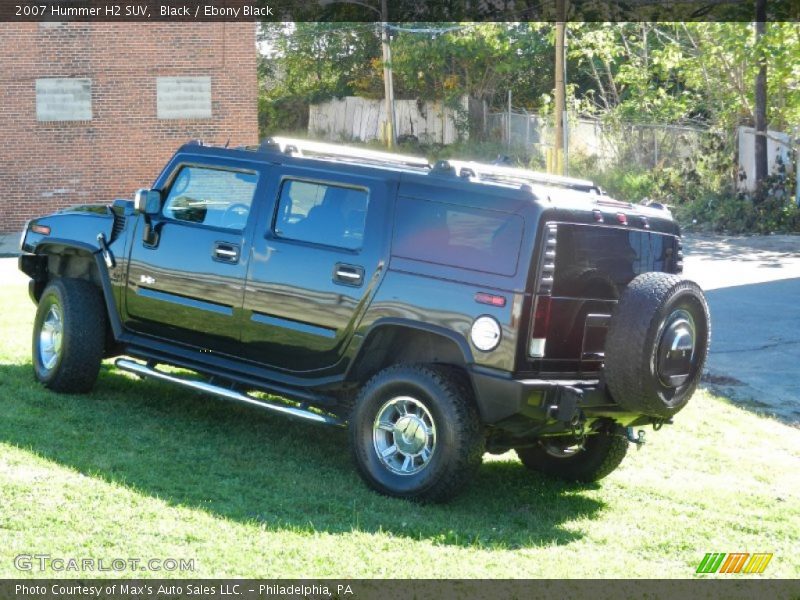 Black / Ebony Black 2007 Hummer H2 SUV