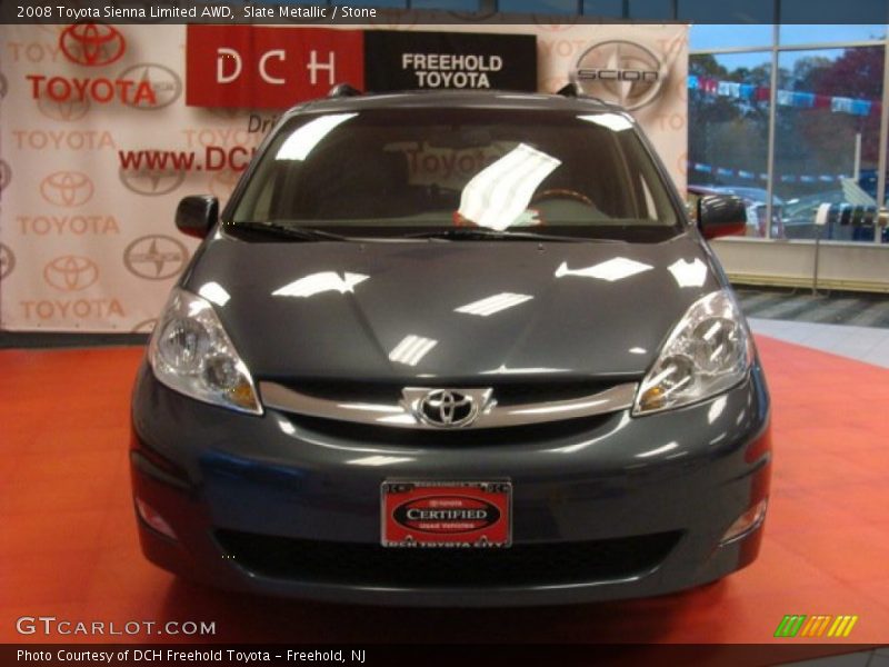 Slate Metallic / Stone 2008 Toyota Sienna Limited AWD