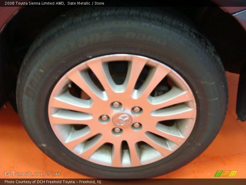 Slate Metallic / Stone 2008 Toyota Sienna Limited AWD
