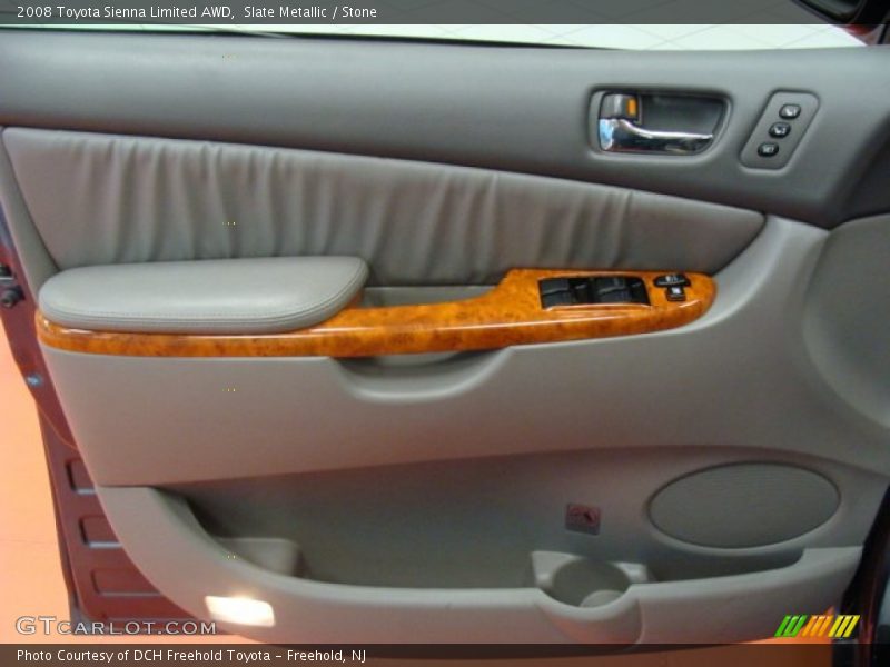 Slate Metallic / Stone 2008 Toyota Sienna Limited AWD