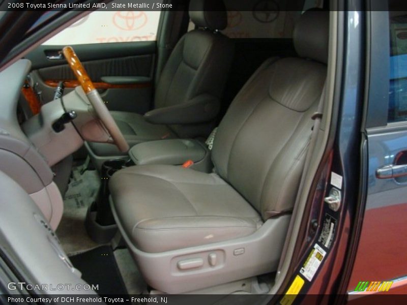 Slate Metallic / Stone 2008 Toyota Sienna Limited AWD